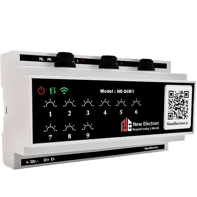 کنترلر نور مخفی - NE-DIM3 - نیوالکترون
