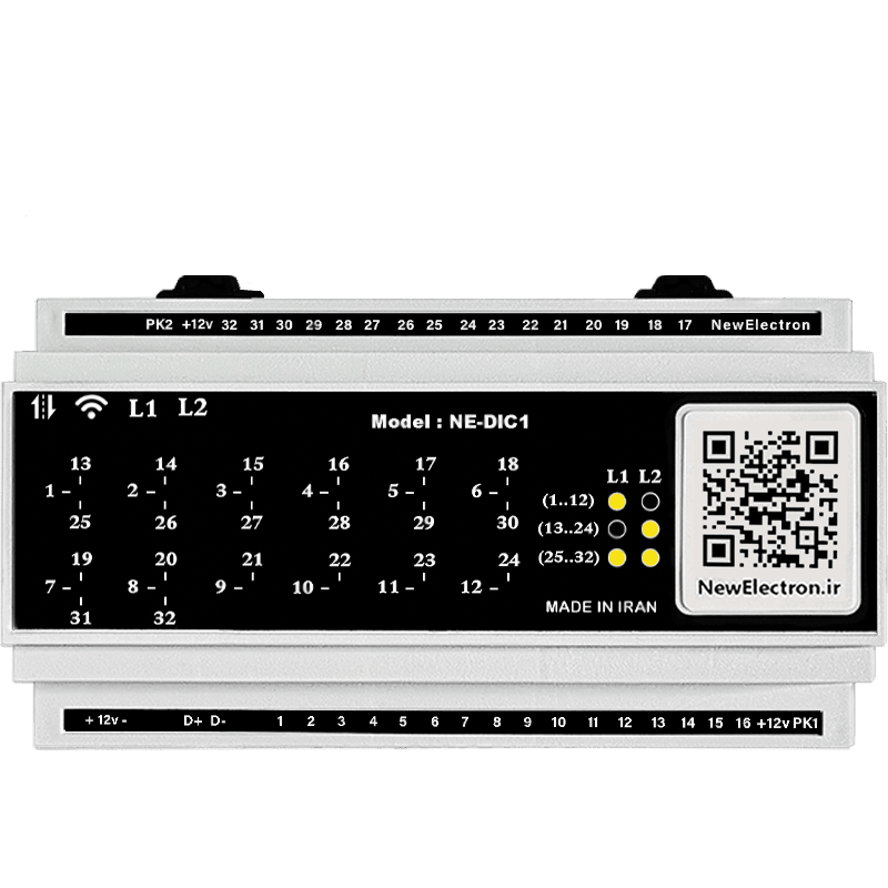 کنترلر دیجیتال 32 کانال - NE-DIC1 - نیوالکترون
