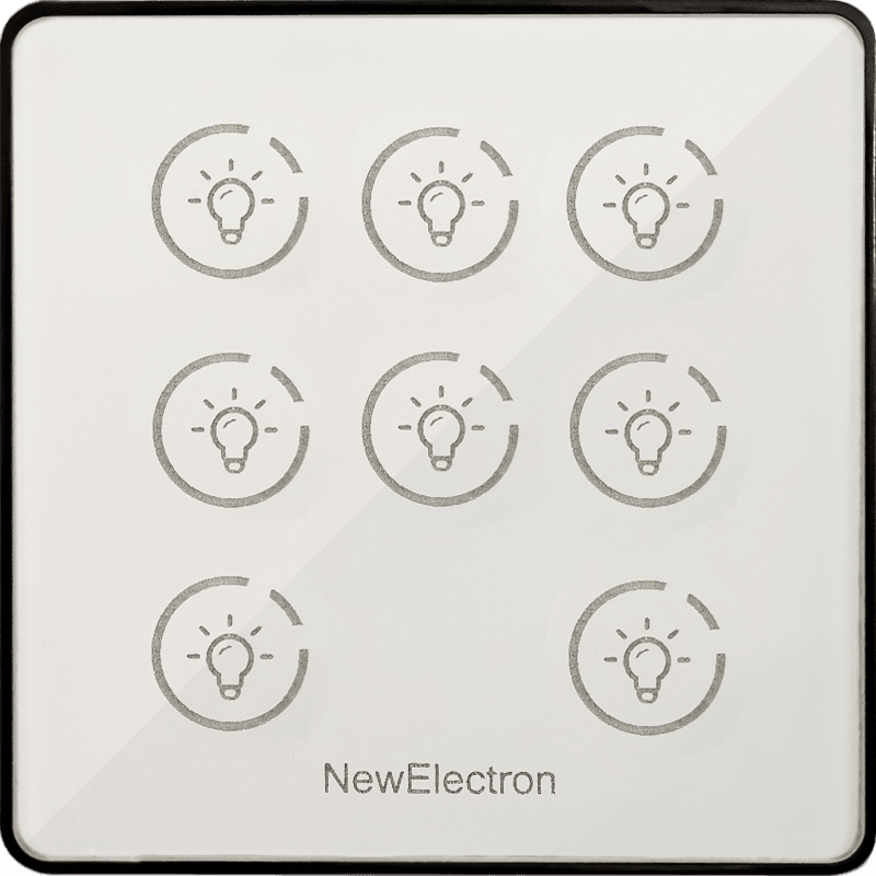 کلید لمسی هشت پل - NE-TK1 - نیوالکترون